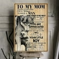 thumbnail image 1 of To My Mom Canvas Wall Art from Son – Emotional Gift for Mother – Heartfelt Message from Son – Mother's Day, Birthday, or Appreciation Gift – Love, Charlee Ray, 1 of 4