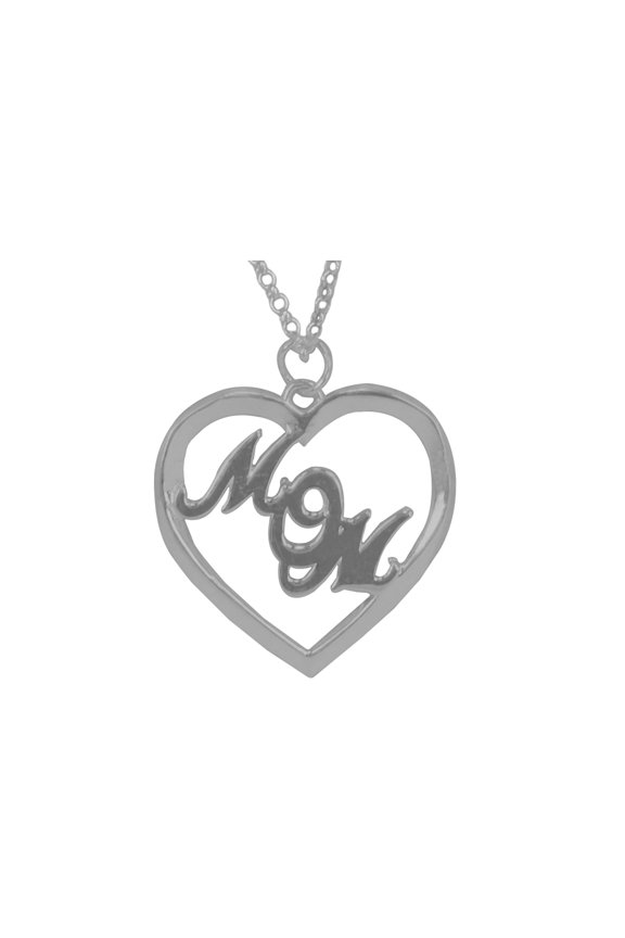 Mom Charm Sterling Silver