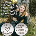 thumbnail image 1 of Mom Christmas Birthday Gifts from Daughter, Double Sided Pocket Hug Token Keepsake Gift for Mom Mother Mama Keychain for Mom In Law Inspirational Long Distance Gift for Mom Women With Leather Case, 1 of 6