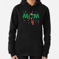 thumbnail image 1 of Mom Christmas Claus Hat Family Matching Pajamas Holiday Outfit Hoodie Shirt for Men & Women, up to Size 5XL, 1 of 2