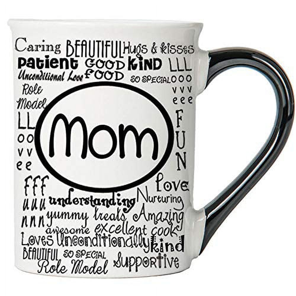 Tekoware Best Mom Ever Coffee Mug Mothers Day Gift Thoughtful Heart Design  11 oz