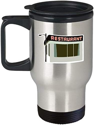 Mom and Dad Seinfeld Restaurant Cup (Travel) Seinfeld Tv Show Gag Shirt Artwork Merchandise Accessories Items Novelty Decal Funny Mom Coffee Mug Gift 14 oz
