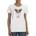 thumbnail image 1 of Mom Deer T-Shirt Women -Smartprints Designs, Female 5X-Large, 1 of 3