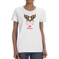 thumbnail image 1 of Mom Deer T-Shirt Women -Smartprints Designs, Female Small, 1 of 3