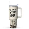 thumbnail image 1 of Mom Deserves This Gift - 40 Oz Stainless Steel Tumbler with Straw, Insulated Cup for Mama Women, Perfect for Birthday Christmas Mothers Day Celebration, 1 of 5