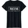 thumbnail image 1 of Mom Est 2024 Expect Baby 2024 Mother 2024 New Mom 2024 T-Shirt, 1 of 4