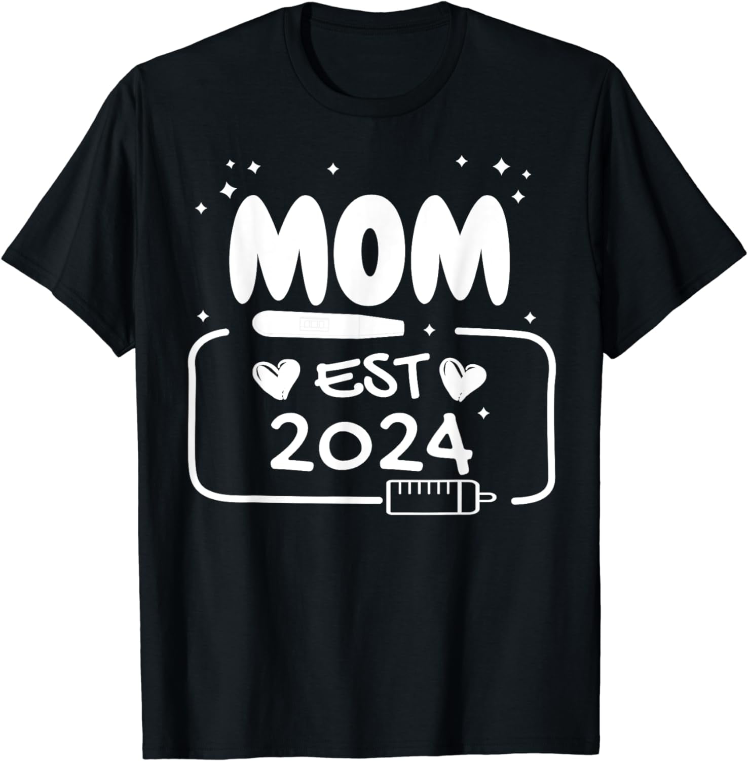 Mom Est. 2024 Expect Baby 2024, Mother 2024 New Mom 2024 T-Shirt ...