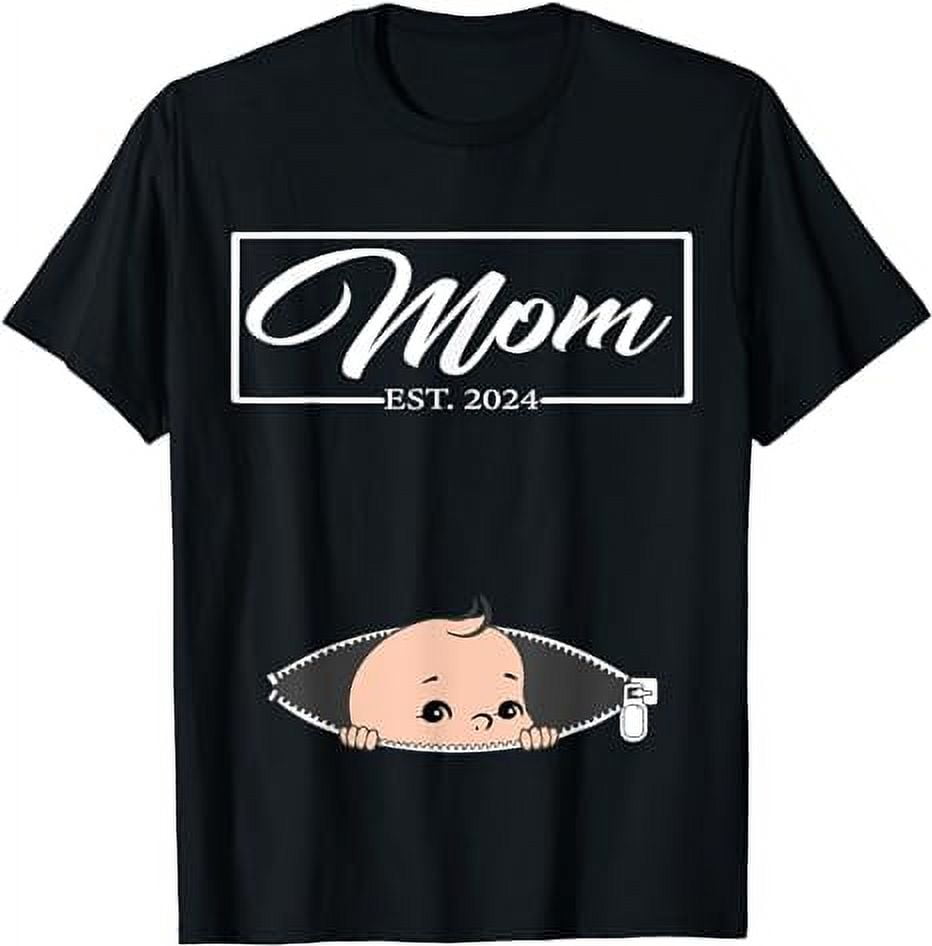 Mom Est. 2024 Expect Baby 2024, Mother 2024 New Mom 2024 TShirt