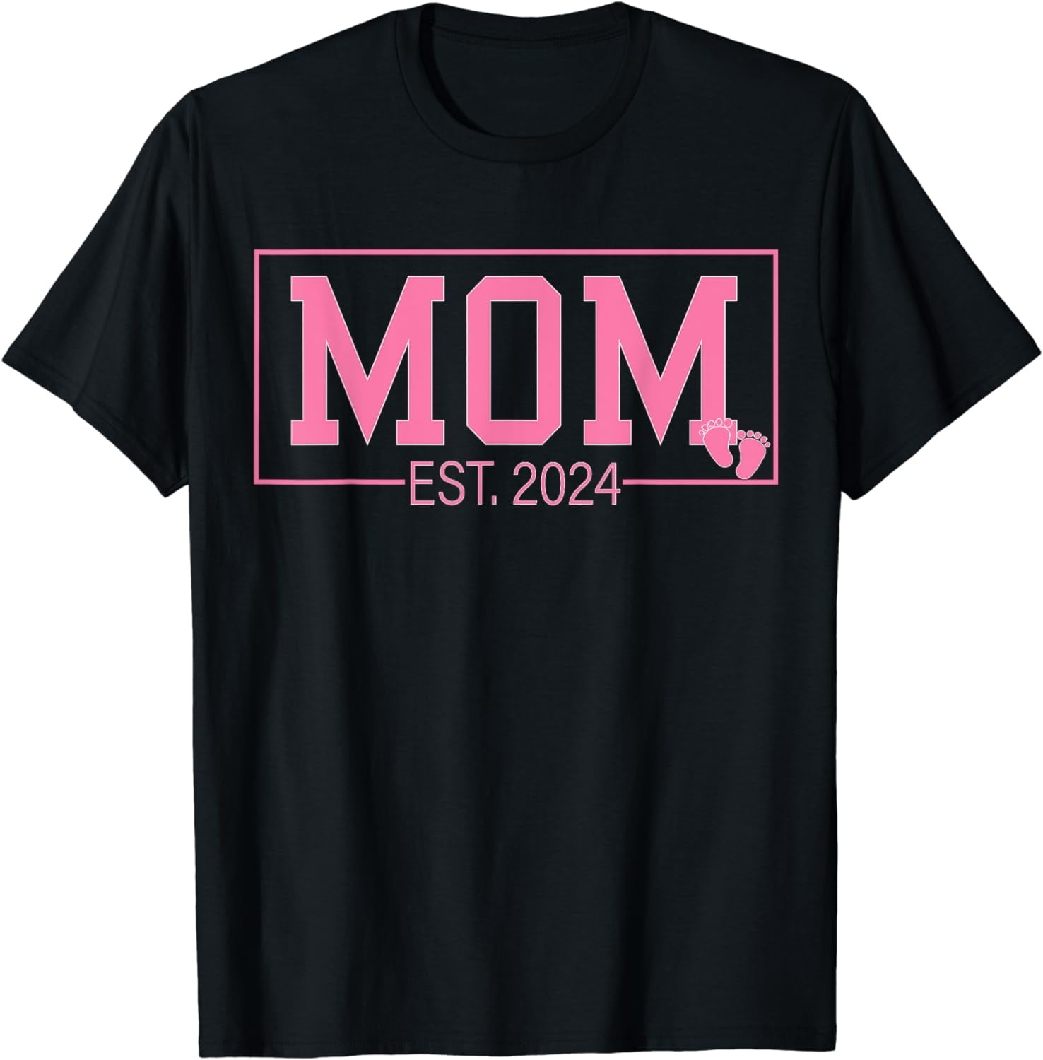 Mom Est 2024 Girl Expect Baby 2024, Mother 2024 New Mom 2024 TShirt