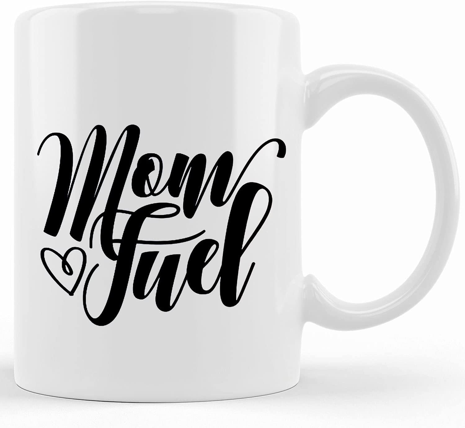  Mom Fuel Coffee Mug Tumbler - Mom Gift Coffee Mug - Mom Cup - Cute Gifts  for Mother, New Moms, Mommy, Mama for Birthday, Mother's Day (14 oz)