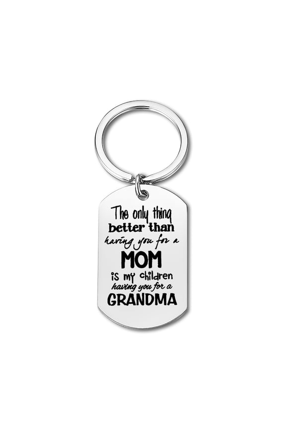 Mom Gift Mom Keychain Grandma to Be Gift Grandma Announcement Gift Future Grandmother Jewelry Gift Appreciation Gift for Mom Grandma Christmas Thanksgiving Mothers Day Birthday Gift