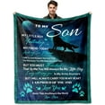 thumbnail image 1 of Mom Gifts from Daughter, Blanket 60''x50'', Birthday for Mom, Best Ideas Mother, Bonus Women Valentines Anniversary Mothers Day Christmas, to My Throw Blankets, 1 of 5