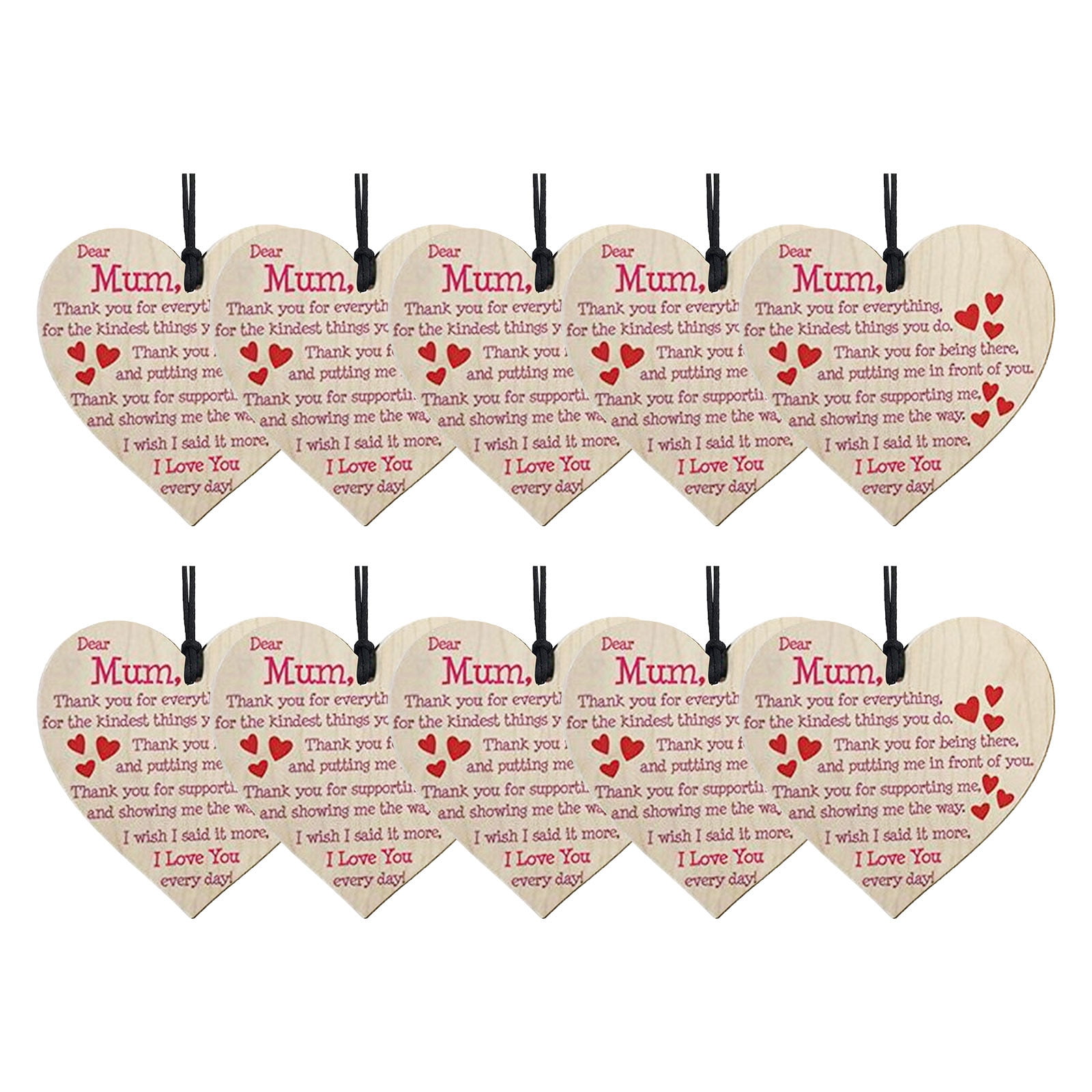 Mom Gift Plaque – Amazing Loving Strong Thoughtful Selfless Brave Mother's Day Birthday Decor