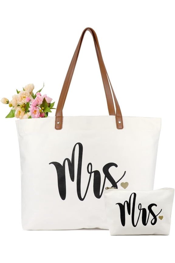 Mom Gifts, Mama Bag Tote with Makeup Bag, Cool Gifts for Mom to be/Expecting Mom/
