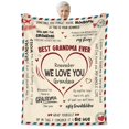 thumbnail image 1 of Mom Gifts for Women - Super Soft Fleece Throw Blanket for Couch Bed 50x60 in - Mothers Day Mom Birthday Gifts from Daughter Son, Birthday Gift for Mother in Law, Mama Gift Ideas, 1 of 7