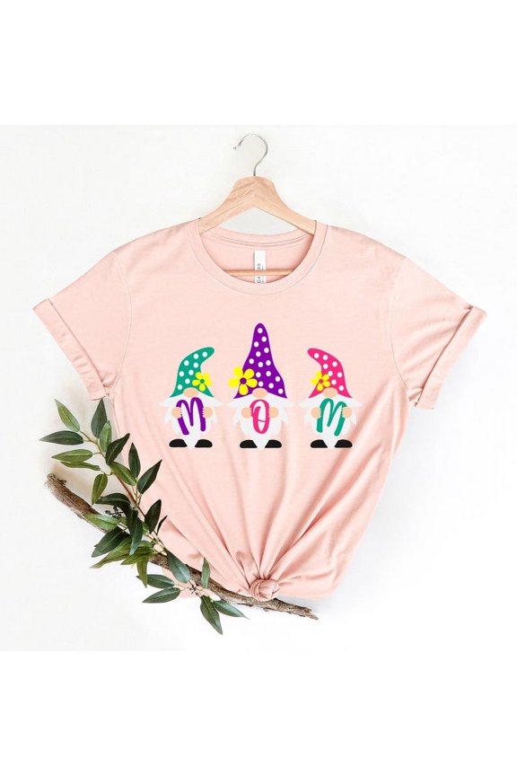 Mom Gnomies Shirt, Cute Gnome Mom Life Shirt, Chilling With My Gnomies Shirt, Gnomes Mama Shirt, Mothers Day Gift, Happy Mothers Day