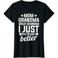 thumbnail image 1 of Mom Grandma Great Grandma Mother T-Shirt, 1 of 4