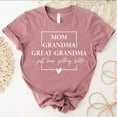 thumbnail image 1 of Mom Grandma Great-Grandma T-Shirt, Pregnancy Announcement Shirt, New Great Grandma Tee, Great-Grandma ,Baby Reveal Shirt,Mother Day Tshirt All Size S-5XL, 1 of 5