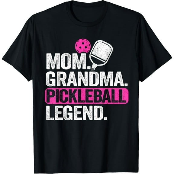 Mom Grandma Pickleball Legend Player Funny Pickle Ball T-Shirt TShirt