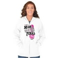 thumbnail image 1 of Mom Has the Final Say Funny Rules Zip Hoodie Sweatshirt Women Brisco Brands X, 1 of 6