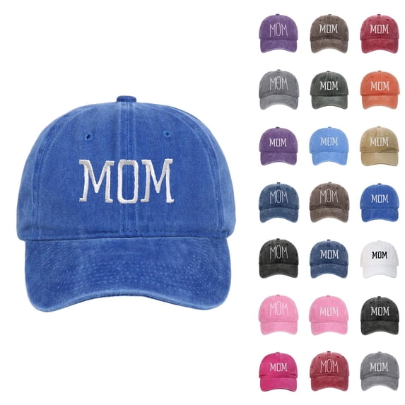 Mom Hat Mom Letter Embroidered Baseball Cap Mother's Day Gift Mama Hat