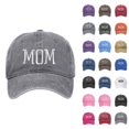thumbnail image 1 of Mom Hat Mom Letter Embroidered Baseball Cap Mother's Day Gift Mama Hat, 1 of 4