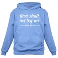 thumbnail image 1 of Mom Hoodie Thou Shall Not Try Me Mama Sweatshirt Funny Mom Gift Women Hoodie Large California Blue, 1 of 5