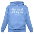 thumbnail image 1 of Mom Hoodie Thou Shall Not Try Me Mama Sweatshirt Funny Mom Gift Women Hoodie Medium California Blue, 1 of 5