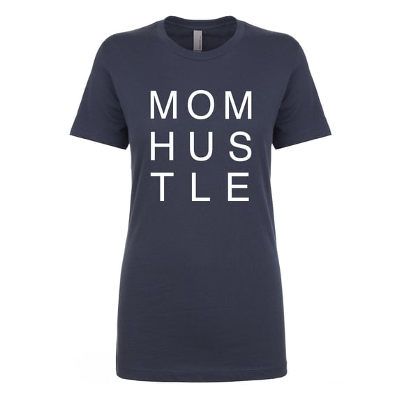 Mom Hustle Womens crewneck tee