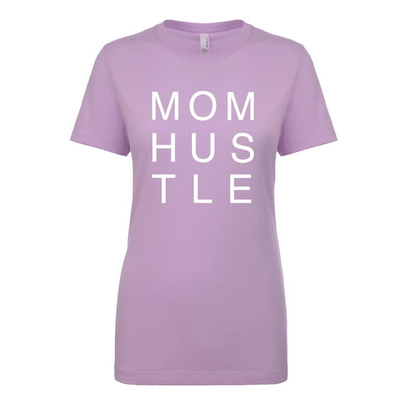 Mom Hustle Womens crewneck tee