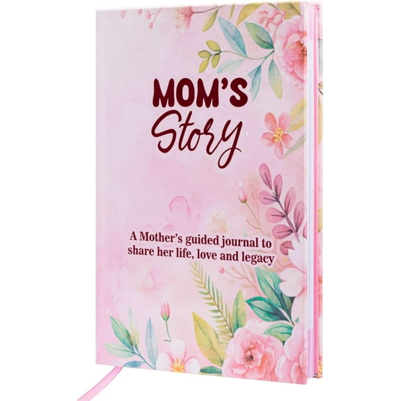 Mom, I Want To Hear Your Story Journal: Christmas Gifts For Moms Who Have Everything, Mom Book To Fill Out, Sentimental Birthday Gifts For Mothers Day, Thanksgiving, From Son or Daughter