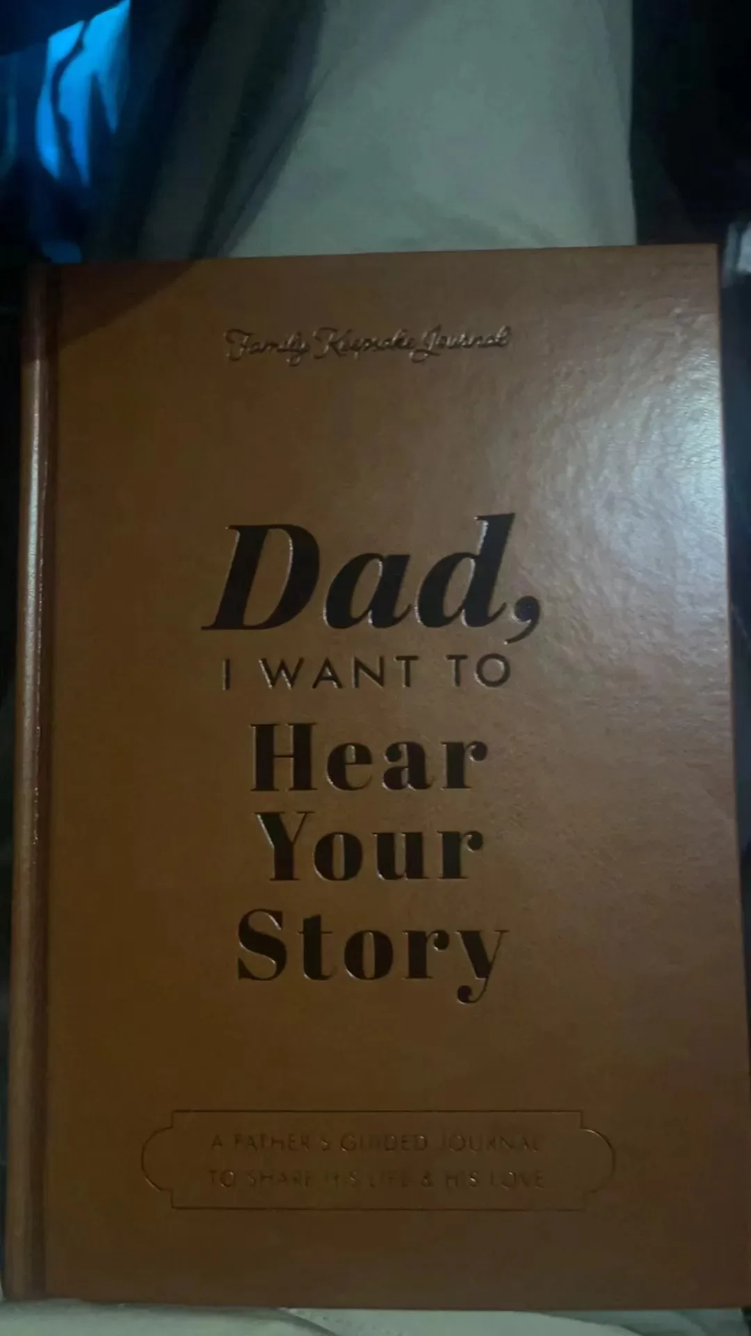 Mom, I Want To Hear Your Story Dad Mom Leather