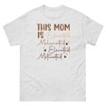 thumbnail image 1 of Mom Is Educated Black History Juneteenth African American Graphic classic tee (Ash, S), 1 of 2