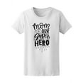 thumbnail image 1 of Mom Is Our Super Hero, Love Tee Women's -Image by Shutterstock, 1 of 2