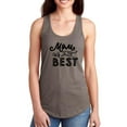 thumbnail image 1 of Mom Is The Best Cute Flowers Racerback Tank Women -Image by Shutterstock, Female Small, 1 of 4