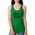 thumbnail image 1 of Mom Is The Best Cute Flowers Racerback Tank Women -Image by Shutterstock, Female XX-Large, 1 of 4