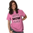 thumbnail image 1 of Mom Judge and Jury Hilarious Mother Women's Plus Size Graphic Tee Brisco Brands 2X, 1 of 5