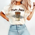 thumbnail image 1 of Mom Juice Shirt, 7 Brew Coffee Shirt, Coffee Lover T-shirt, Trendy Mom Life Shirt, Iced Coffee Vibes, Checkered 7 Brew Shirt, Coffee Mom Tee, 1 of 5