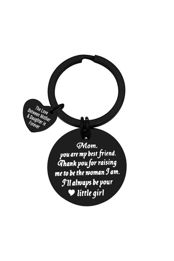 Mom Keychain from Daughter Mother Daughter Gift Mother of Bride Gift Wedding Day Jewelry Gift for Mom Appreciation Gift Thanksgiving Christmas Birthday Gift Mothers Day Keyring Gift