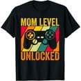 thumbnail image 1 of Mom Level Unlocked Est.2025 New Mommy I Leveled Up To Mom T-Shirt, 1 of 3