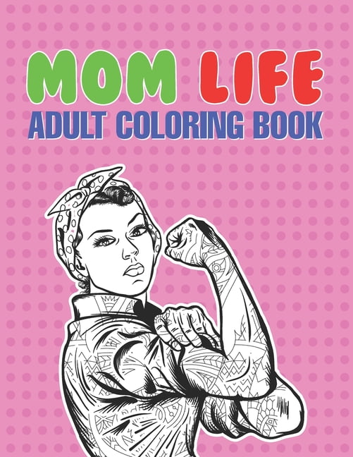 The Sarcastic Mom Coloring Book: 50 Mandala wreaths with snarky quotes to  color. Adult coloring books for women. Mother's Day gift ideas.