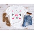 thumbnail image 1 of Mom Life Arrow Birthday Cute Mama New Mother Day T-Shirt - All Size S-5XL, 1 of 5