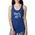 thumbnail image 1 of Mom Life Best Mom Mother's Day Gift Blessed Family Kids | Womens Mother's Day Jersey Racerback Tank Top, Royal, X-Large, 1 of 4