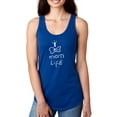 thumbnail image 1 of Mom Life Bowtie And Crown Racerback Tank Women -Image by Shutterstock, Female Medium, 1 of 4