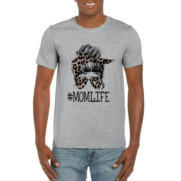 Mom Life Funny Motherhood Parenting Kids Family Love Cute T-Shirt, for men & women, up to size 5XL