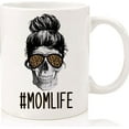 thumbnail image 1 of Mom Life Mug Top Bun Getting It Done Mom Mug Funny Gift For Her Mom Boss Working Mom Birthday Gift For Her Mother's Day Gift, Ceramic Novelty Coffee Mugs 11oz, 15oz Mug, Tea Cup, Gift Pr, 1 of 4