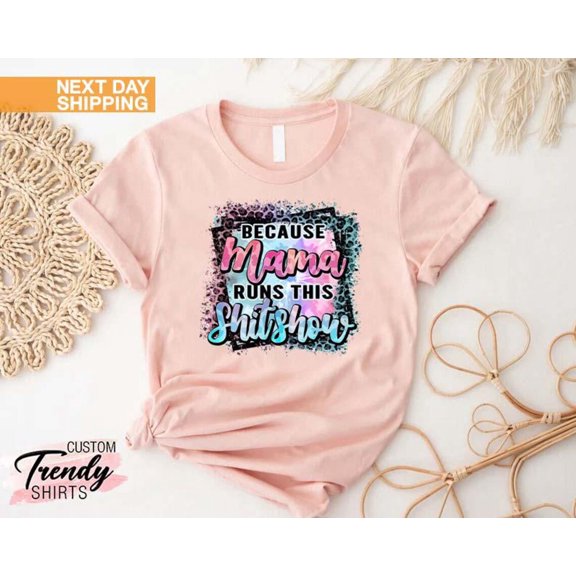 Mom Life Shirt, Leopard Mom Shirt, Mother's Day Shirt, Leopard Tie Dye Shirt, Shirt For Mom, Mama Shirt,Mother's Day,Mama Tee TSHIRT All Size S-5XL