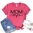 thumbnail image 1 of Mom Life Shirt Mothers Day T-shirt Cool Mama Shirts Trendy Mom Tshirt Motherhood Tee Women's Mommy Gift, 1 of 3