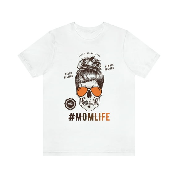 Mom Life Shirts For Women Mothers Day T-Shirt Motherhood Women's Mommy Gift