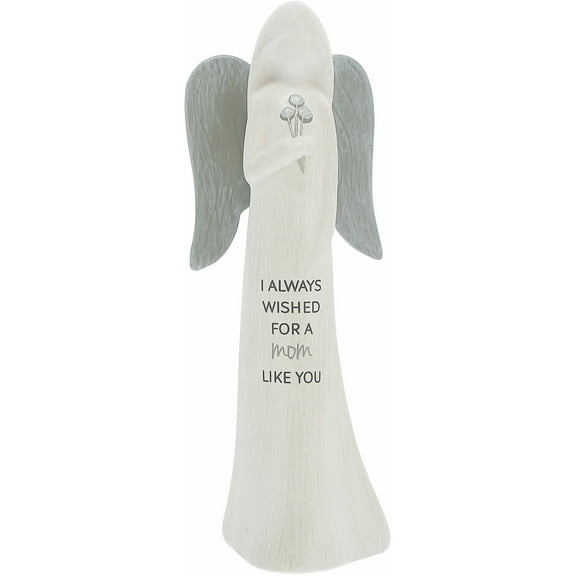 Pavilion Gift Company - Mom Like You - 9" Angel Holding Dandelions